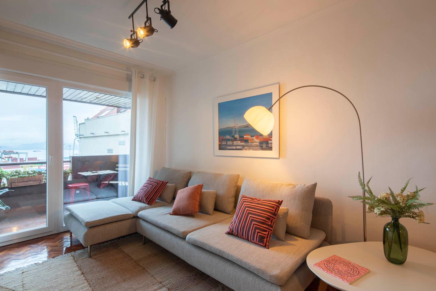 Elegantes Colores En El Puerto By Cabana Rentals Vigo Exterior photo