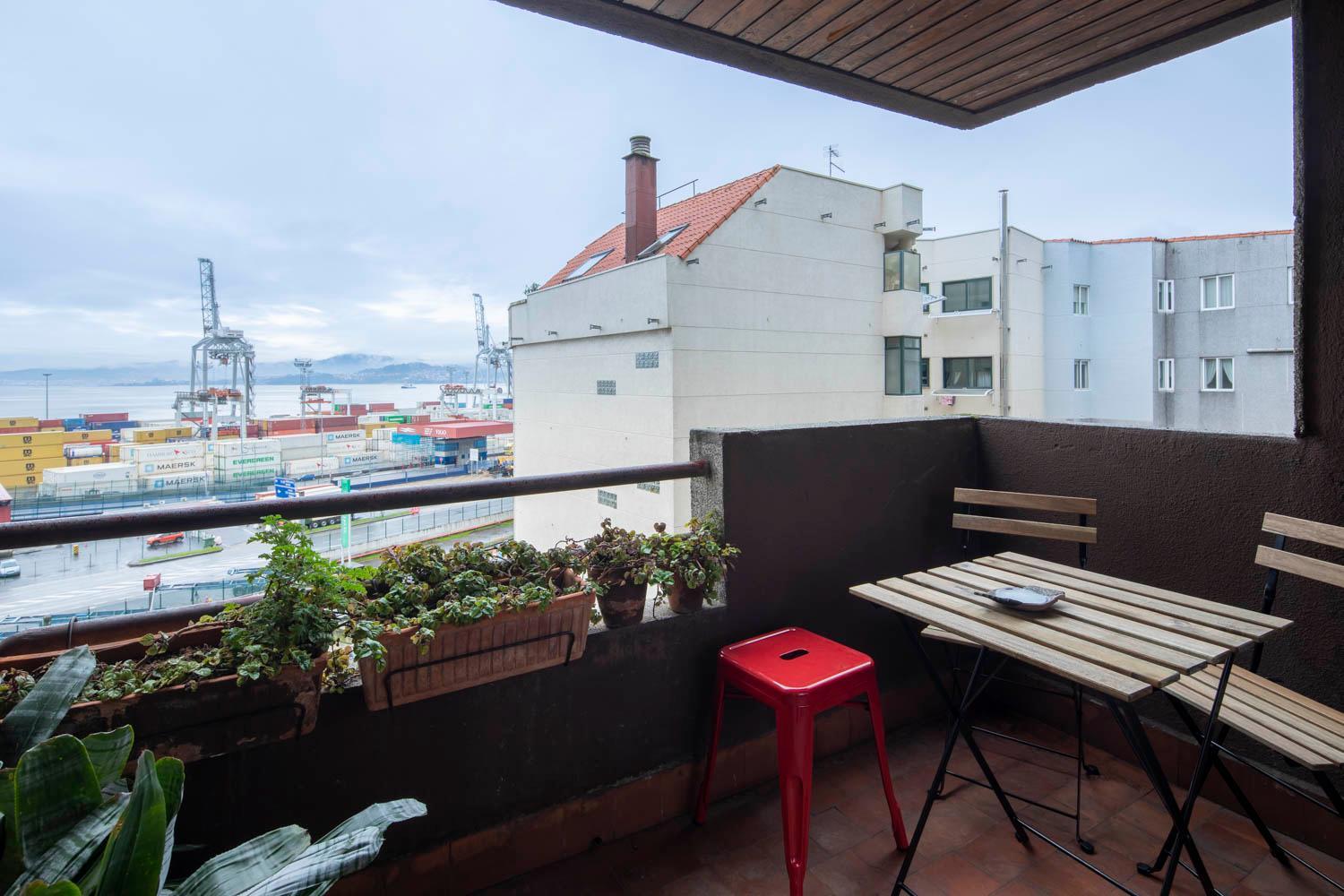 Elegantes Colores En El Puerto By Cabana Rentals Vigo Exterior photo